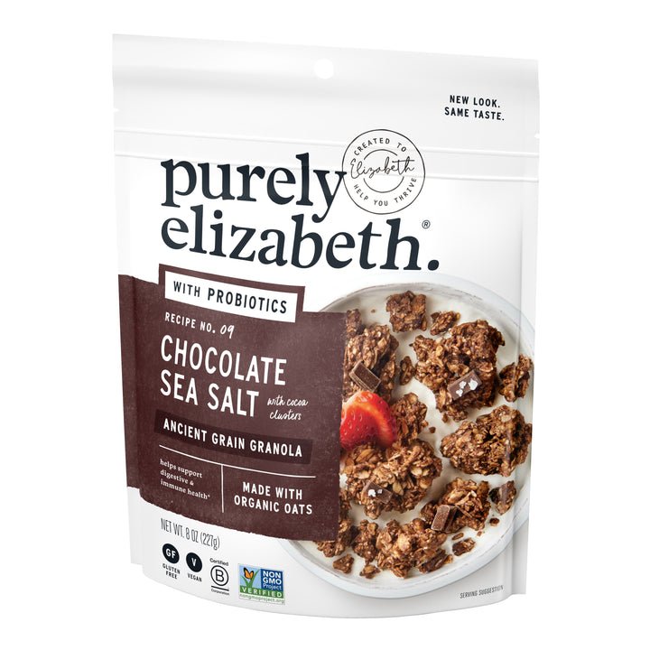 Purely Elizabeth Chocolate Sea Salt Granola-1 Each-6/Case