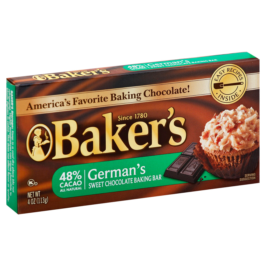 Baker's Baker Chocolate German-4 oz.-12/Case