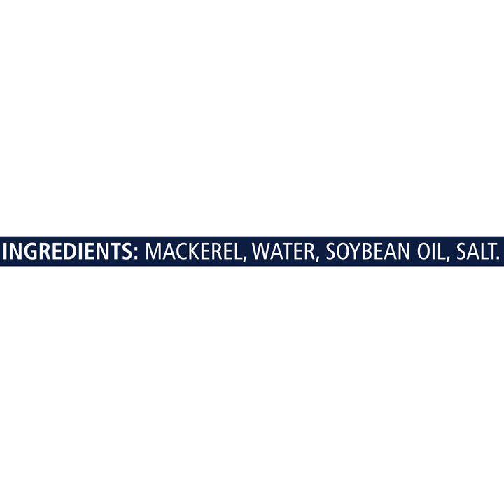 Chicken Of The Sea Mackerel Soy Oil Pouch-3.53 oz.-24/Case
