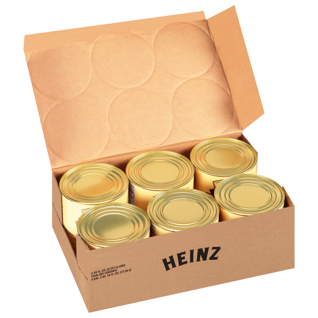 Heinz Kosher Dill Thick Slice Crinkle Cut Pickle Chip Bulk-99 fl oz.-6/Case