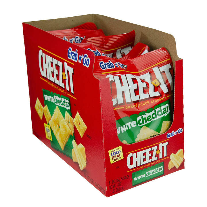 Sunshine Cheez-It White Cheddar Cracker-3 oz.-6/Box-6/Case