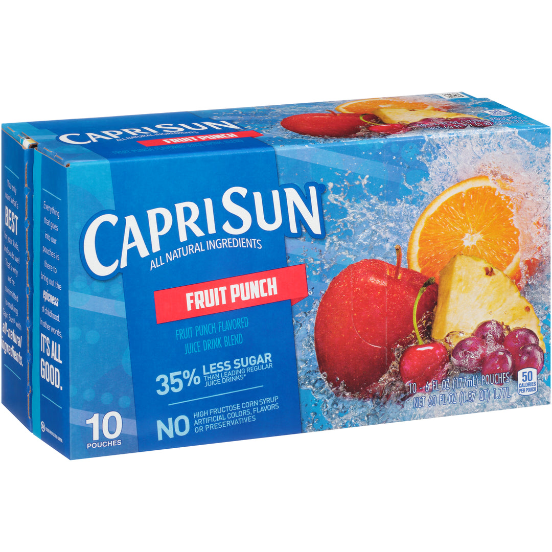 Capri Sun Ready To Drink Fruit Punch-6 fl oz.s-40/Case