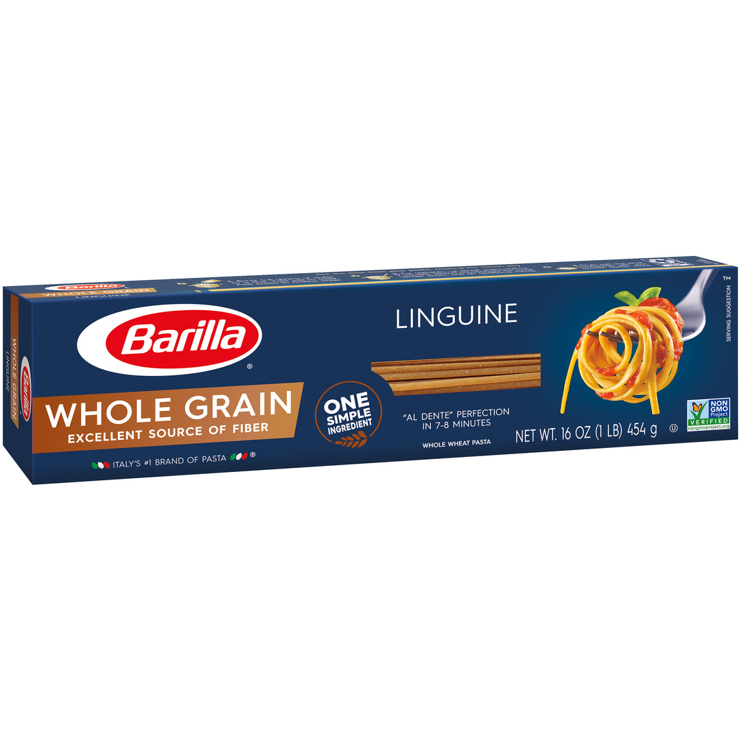 Barilla Linguine Whole Grain 16 oz. 2020 Pack-16 oz.-20/Case