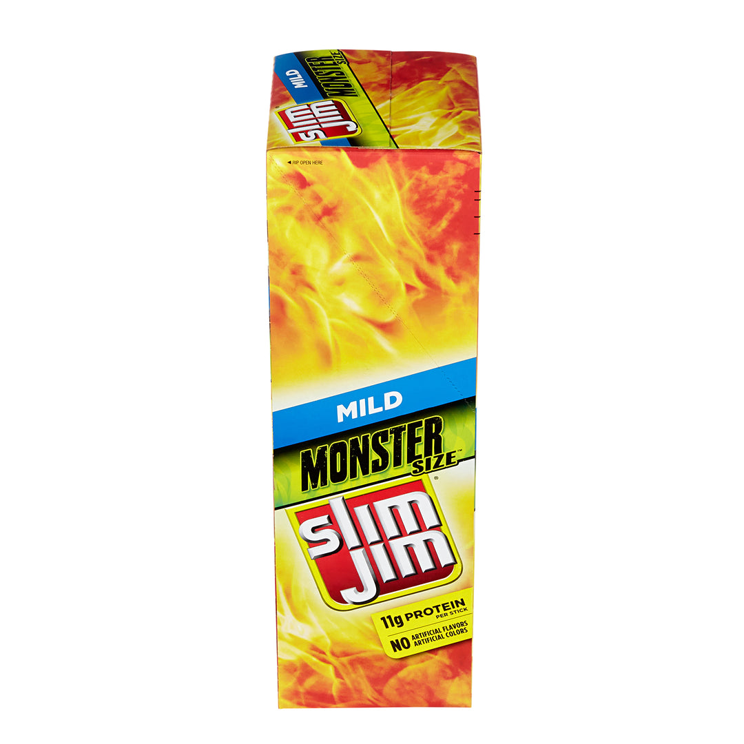 Slim Jim Beef Jerky Monster Mild-1.94 oz.-18/Box-6/Case