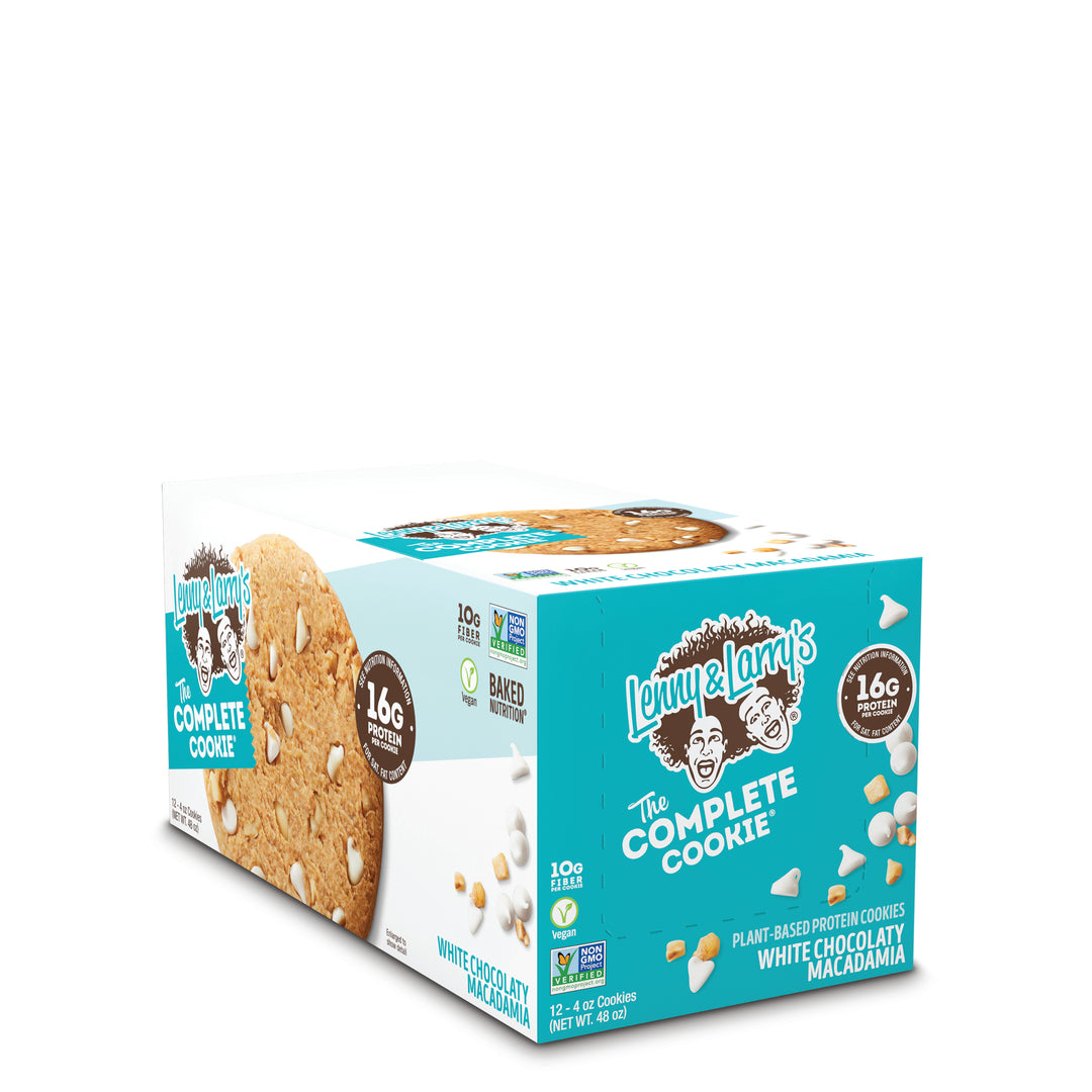 Lenny & Larry's Complete Cookie White Chocolate Macadamia Complete Cookie-4 oz.-12/Box-6/Case