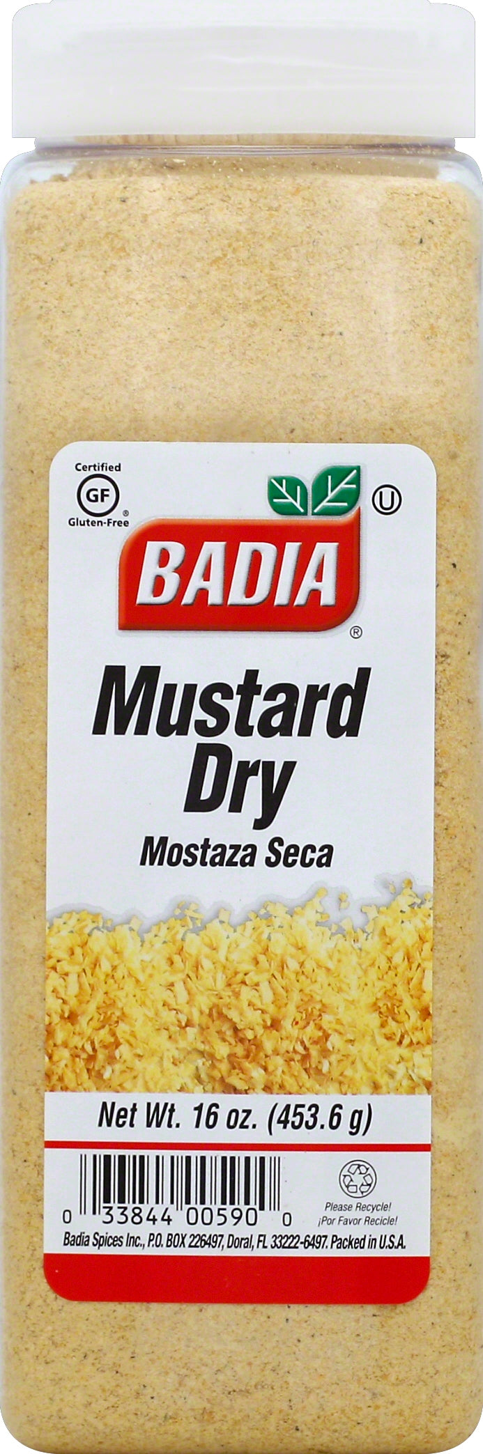 Badia Mustard Dry-16 oz.-6/Case