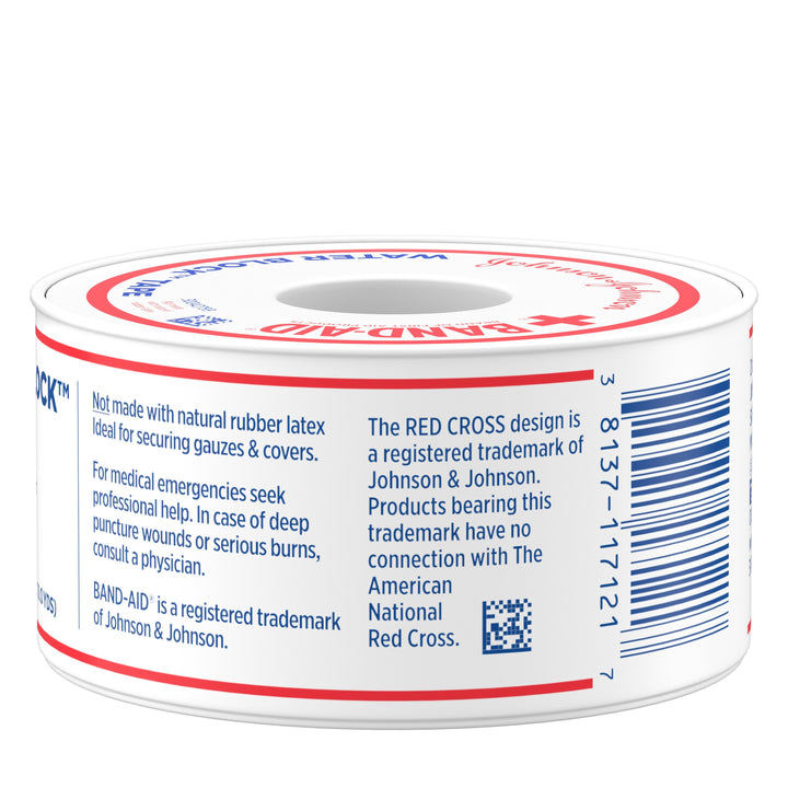 Johnson & Johnson Bandaid Waterproof Tape Bandages-1 Count-6/Box-4/Case