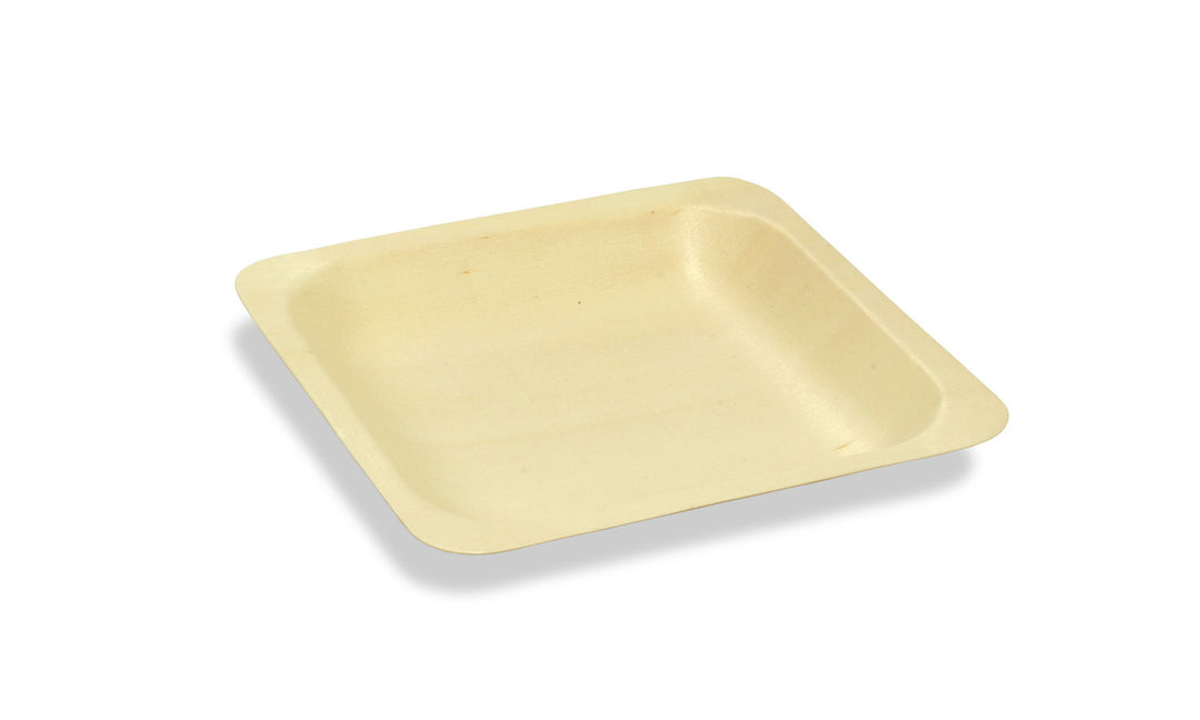 Front Of The House 8 Inch Square Servewise Plate-200 Each-1/Case