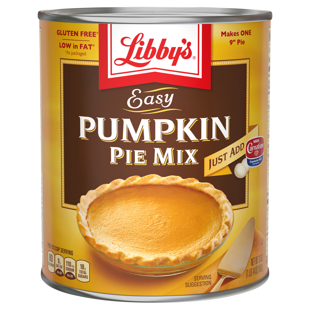 Libby's Nestle Pumpkin Pie Mix-30 oz.-12/Case