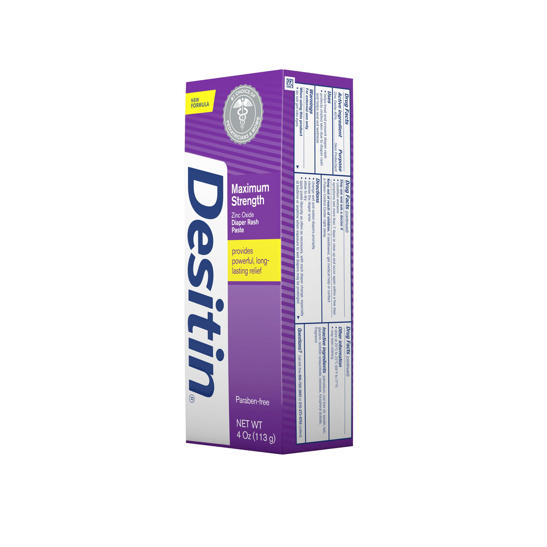 Desitin Maximum Strength Diaper Rash Ointment Cream-4 oz.-6/Box-6/Case