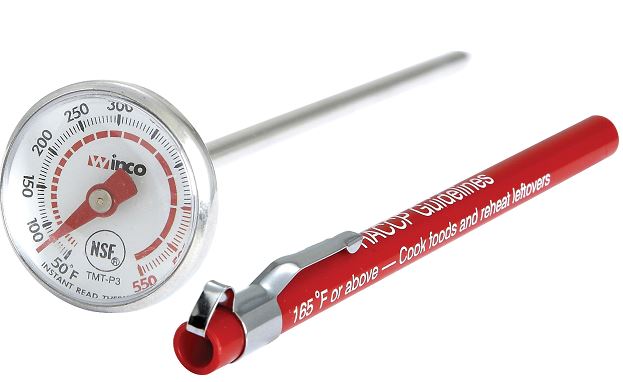 Winco Pocket Test Thermometer-50 To 550F Range-1 Each