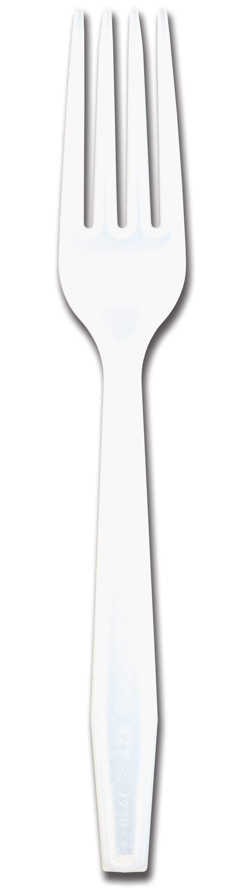 D & W Fine Pack Enviroware Monarch White Fork-1000 Each-1000/Box-1/Case