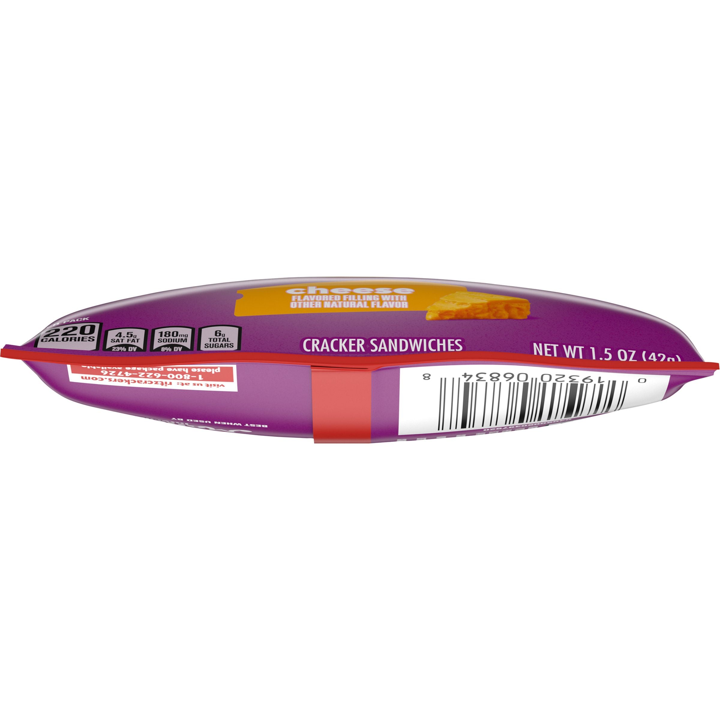 Ritz Cracker Bits Cheese-1.5 oz.-60/Case MPN# 06834 – Round Eye Supply