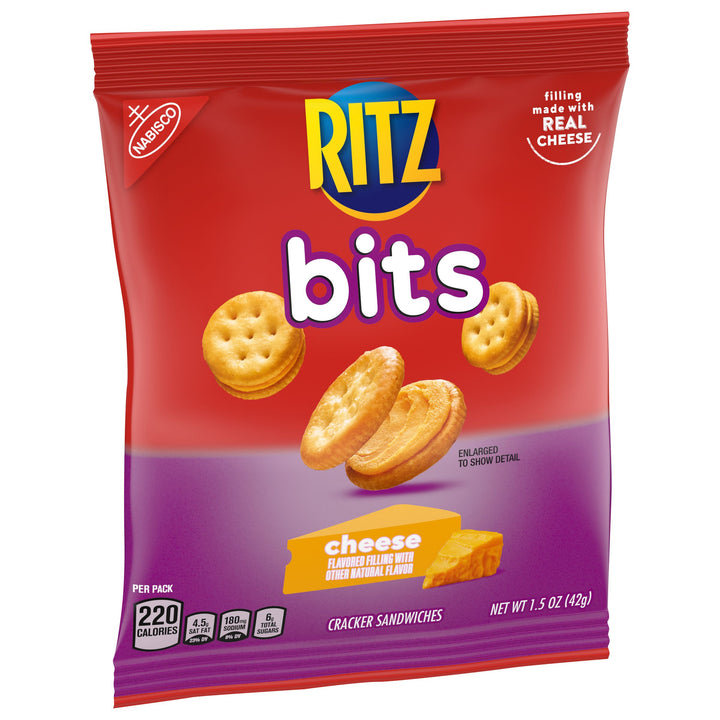 Ritz Cracker Bits Cheese-1.5 oz.-60/Case