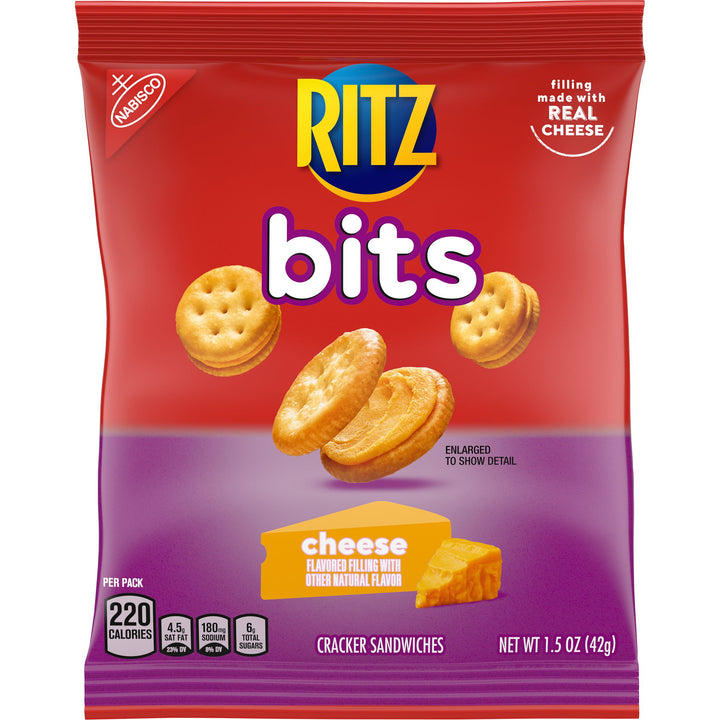 Ritz Cracker Bits Cheese-1.5 oz.-60/Case