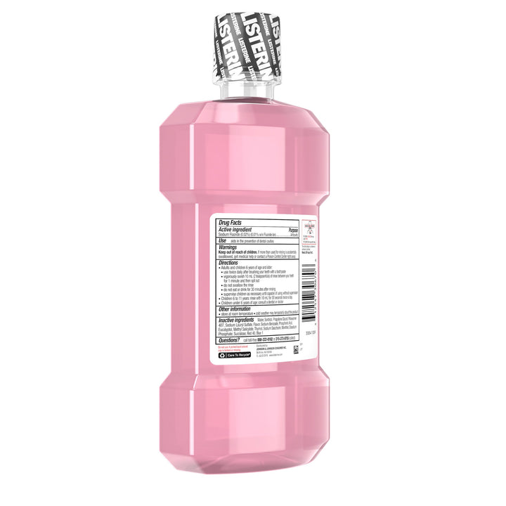 Listerine Total Care Zero Alcohol Fresh Mint Mouthwash-500 Milliliter-6/Case