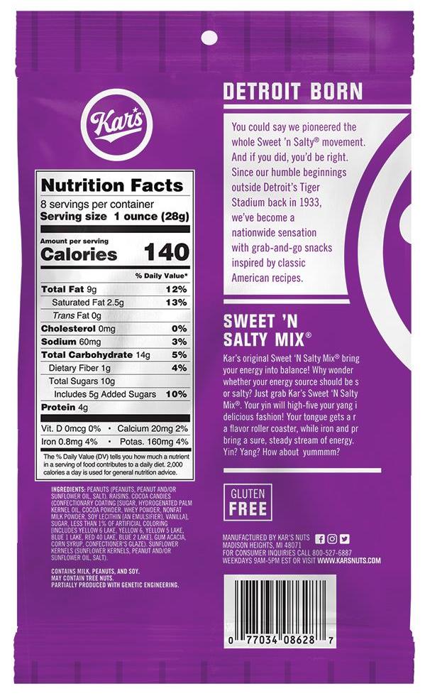 Second Nature Sweet & Salty 8 oz.-8 oz.-6/Case