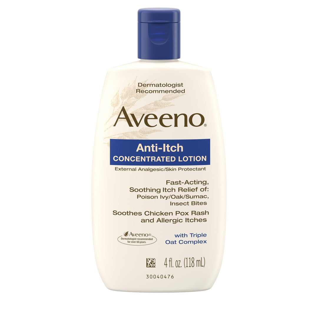 Aveeno Anti-Itch Concentrated Lotion-4 fl oz.s-6/Box-4/Case