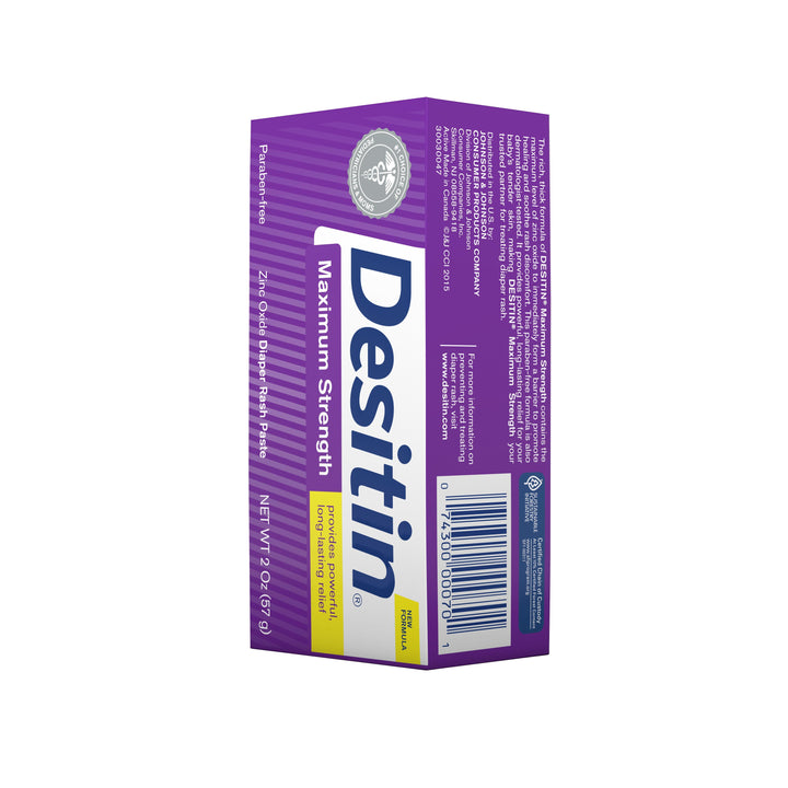 Desitin Maximum Strength Diaper Rash Paste-2 oz.-6/Box-6/Case