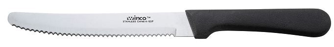 Winco Steak Knife With 5 Inch Polypropylene Handle-1 Dozen