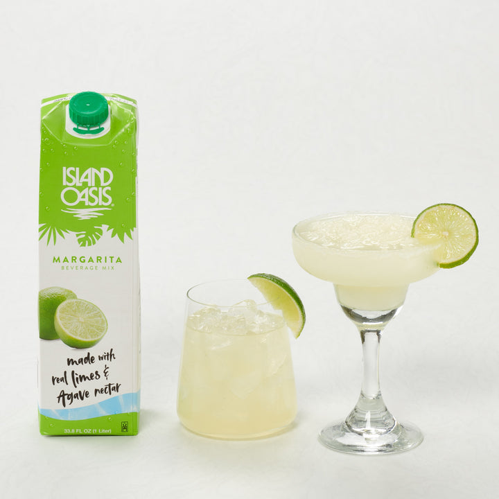 Island Oasis Aseptic Margarita Drink And Smoothie Cocktail Mixer-1 Liter-12/Case