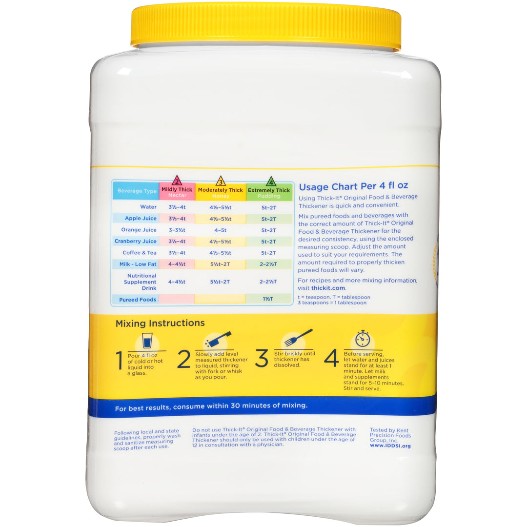 Thick-It Original Food Thickener-36 oz.-6/Case
