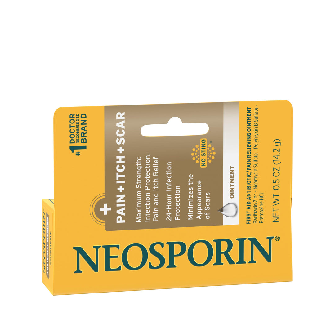 Neosporin +Pain Itch Scar Ointment 72/0.5 Oz.