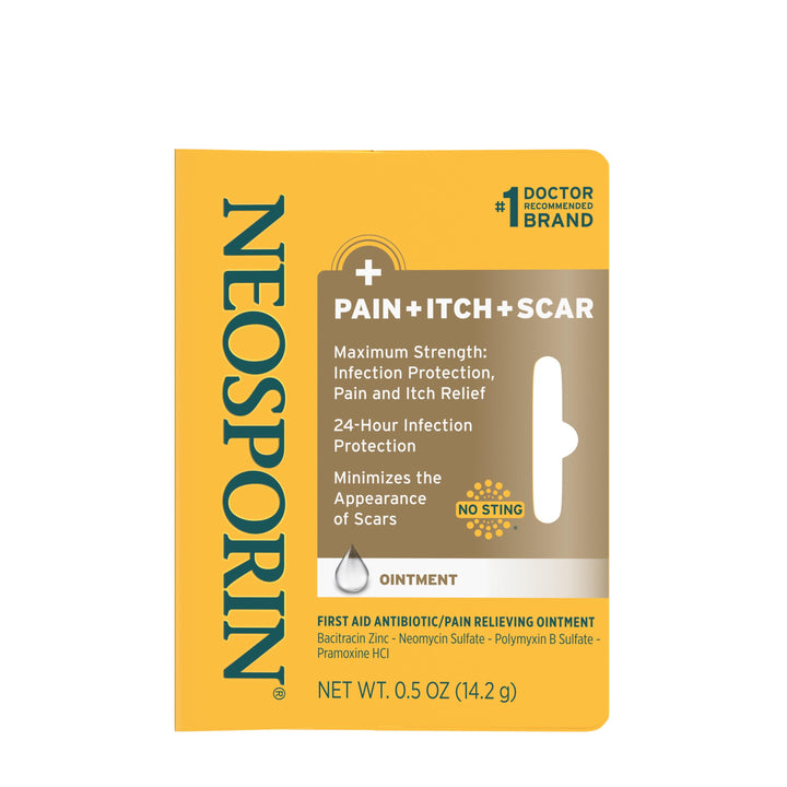 Neosporin +Pain Itch Scar Ointment 72/0.5 Oz.