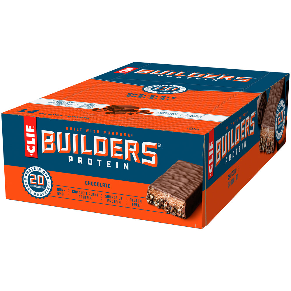Builder's Bar Chocolate Snack Bar-2.4 oz.-12/Box-12/Case