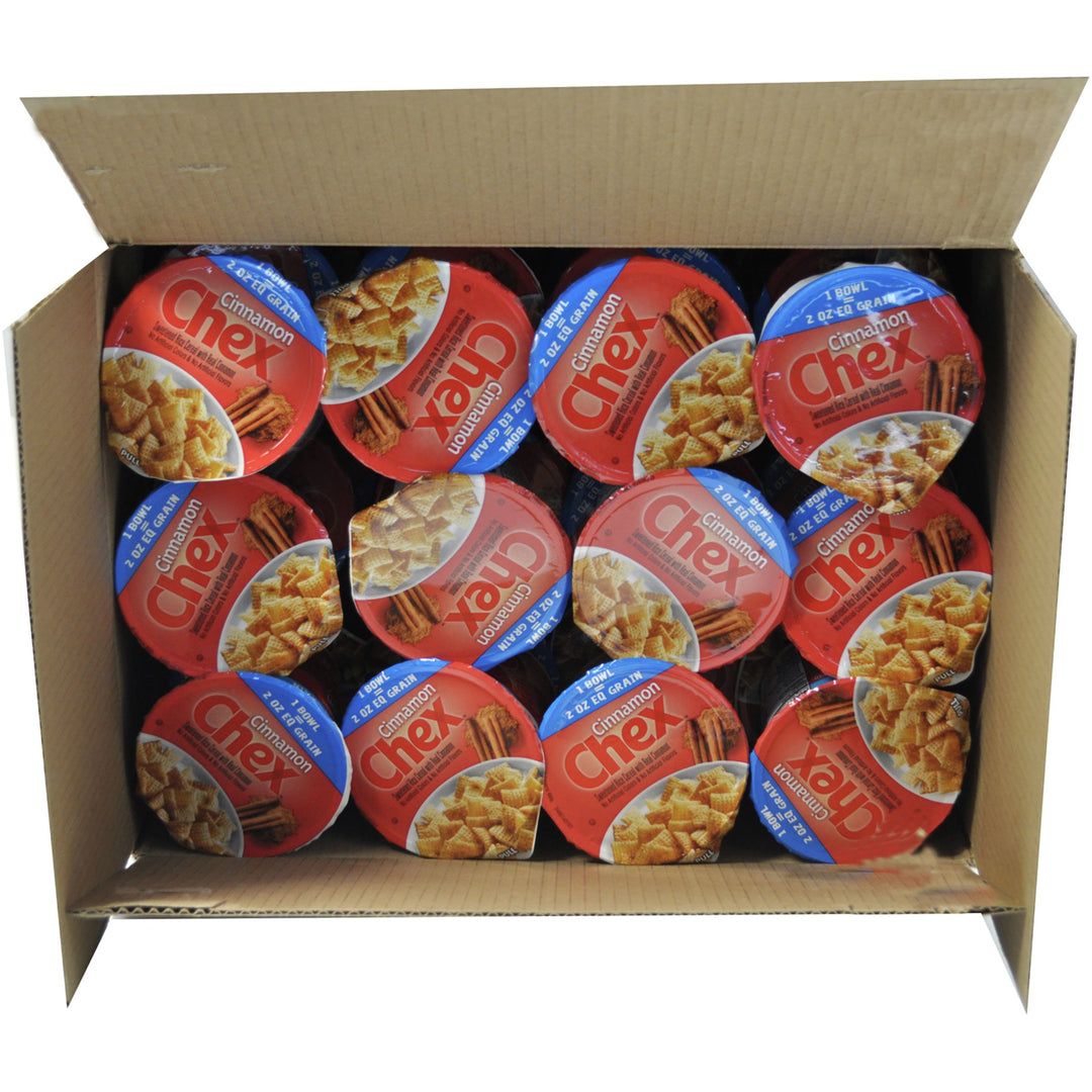 Chex Cinnamon Gluten Free Single Serve Cereal-2 oz.-60/Case