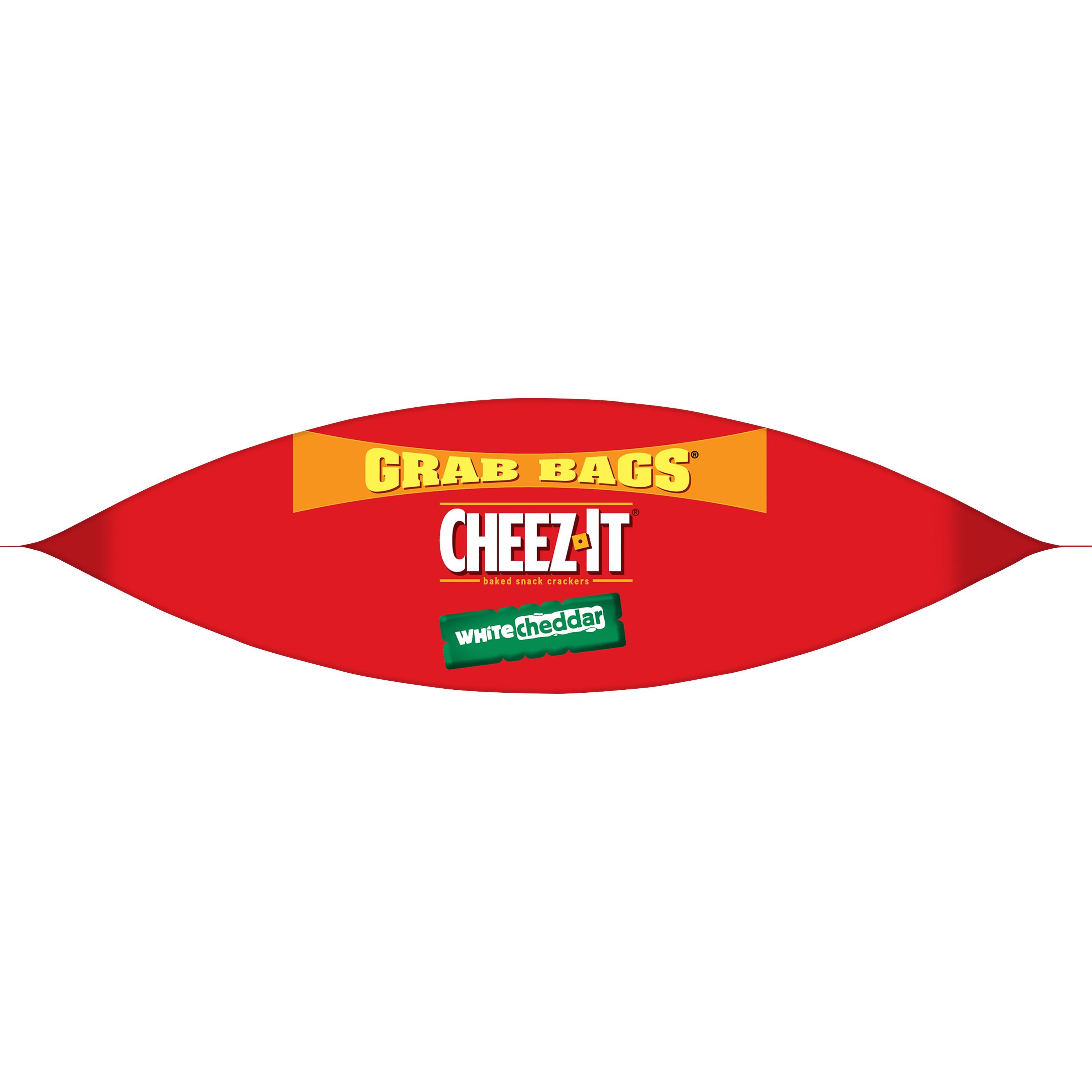 Cheez-It Grab Bag Reclosable White Cheddar Crackers-7 oz.-6/Case