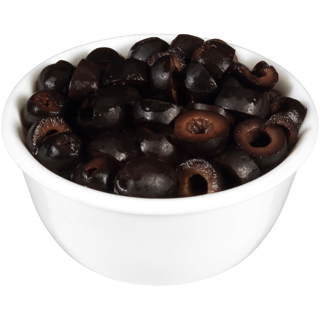 Pearls Sliced Black Ripe Olives Canned-2.25 oz.-12/Case