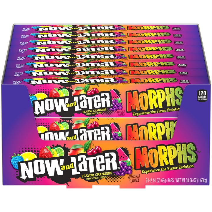 Now & Later Standard Bar-2.44 oz.-24/Box-12/Case
