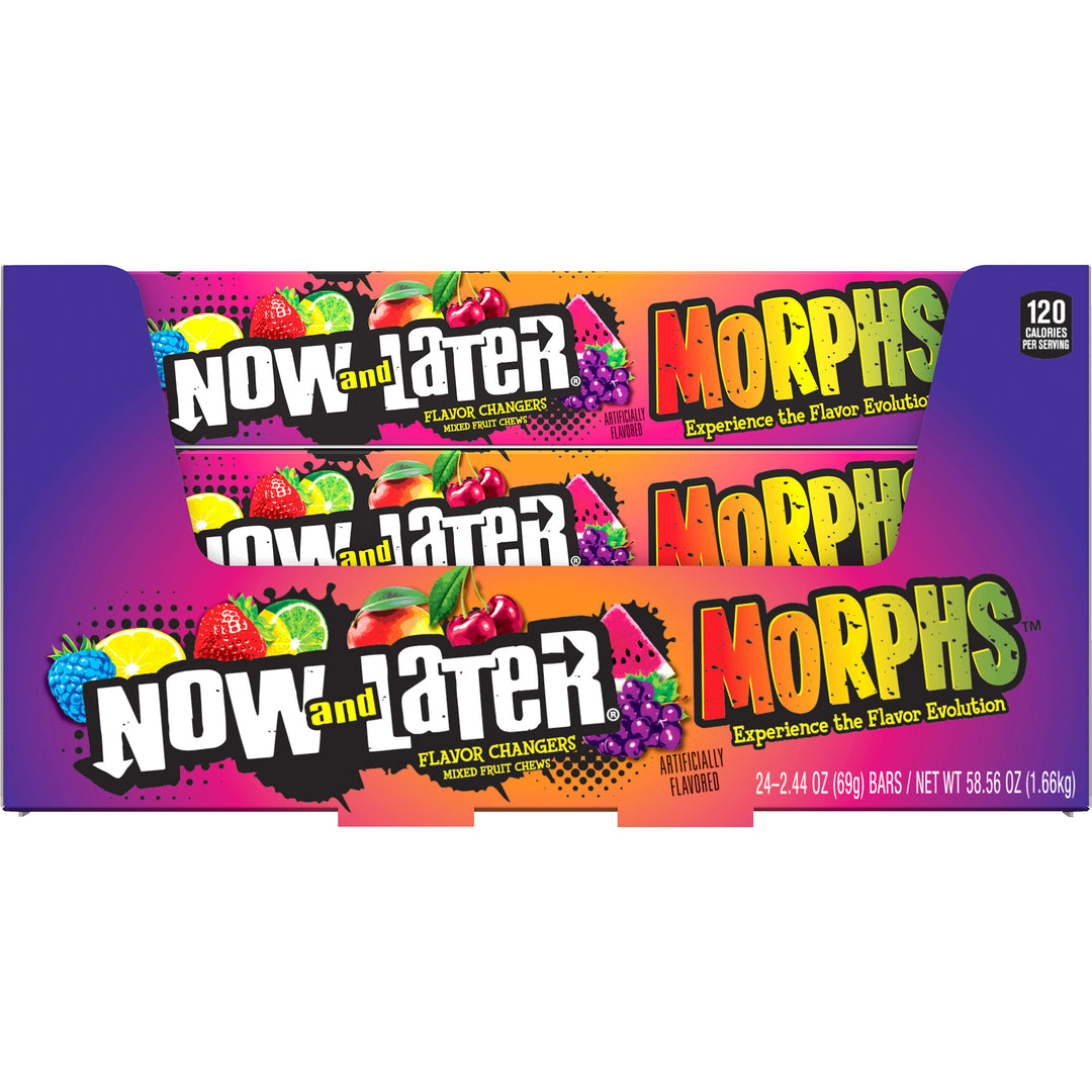 Now & Later Standard Bar-2.44 oz.-24/Box-12/Case