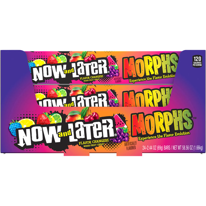 Now & Later Standard Bar-2.44 oz.-24/Box-12/Case