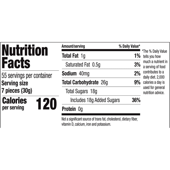 Now & Later Standard Bar-2.44 oz.-24/Box-12/Case