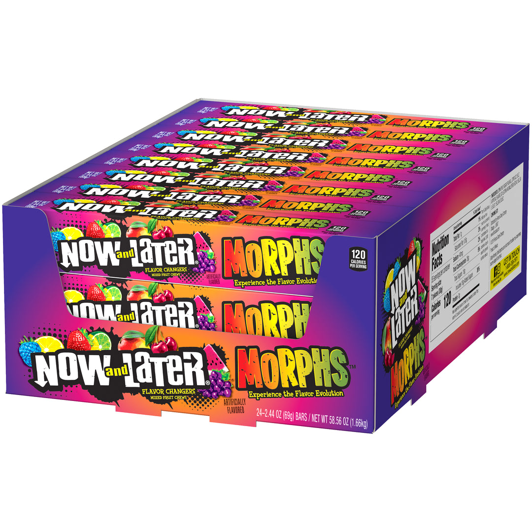 Now & Later Standard Bar-2.44 oz.-24/Box-12/Case