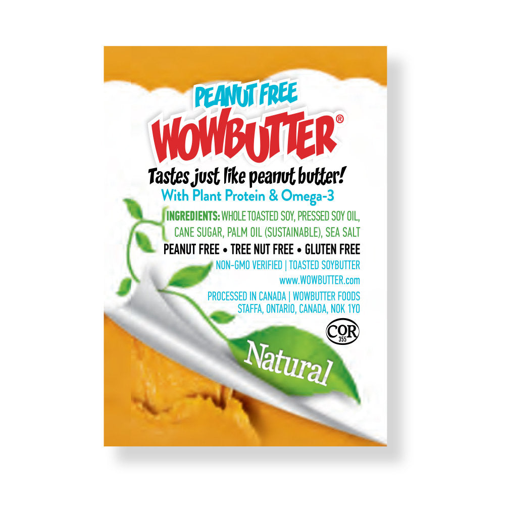 Wowbutter Peanut Free Spread-1.12 oz.-100/Case