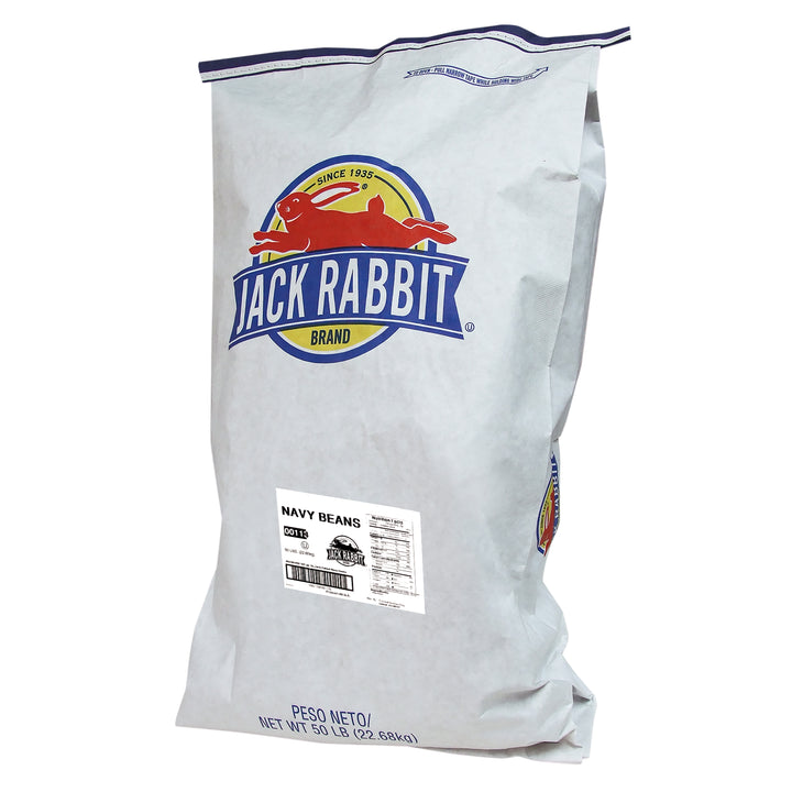 Jack Rabbit Bean Navy-50 lb.-1/Case