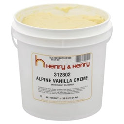 Henry And Henry Alpine Vanilla Crã¨Me-38 lb.
