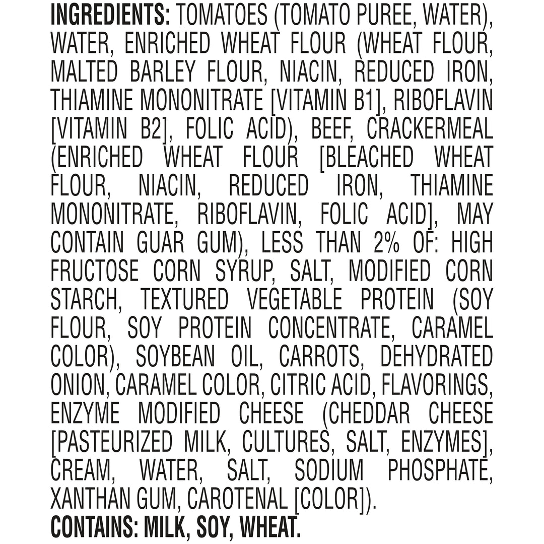 Chef Boyardee Mini Beef Ravioli-15 oz.-24/Case