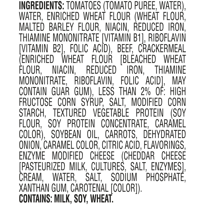 Chef Boyardee Mini Beef Ravioli-15 oz.-24/Case
