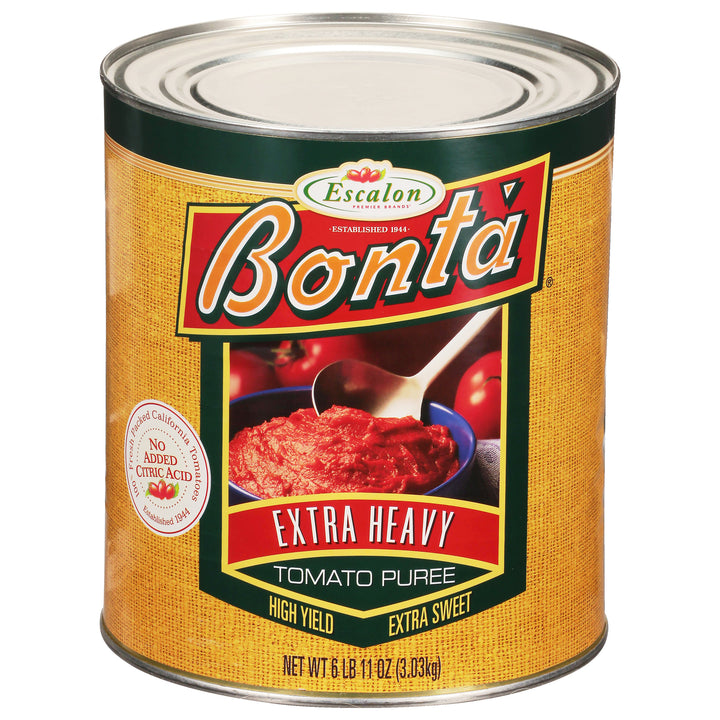 Bonta Tomato Puree-6.687 lb.-6/Case