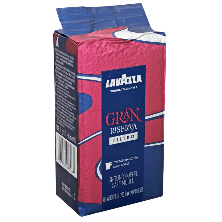 Lavazza Coffee Ground Riserva Filter Dark-8.01 oz.-20/Case