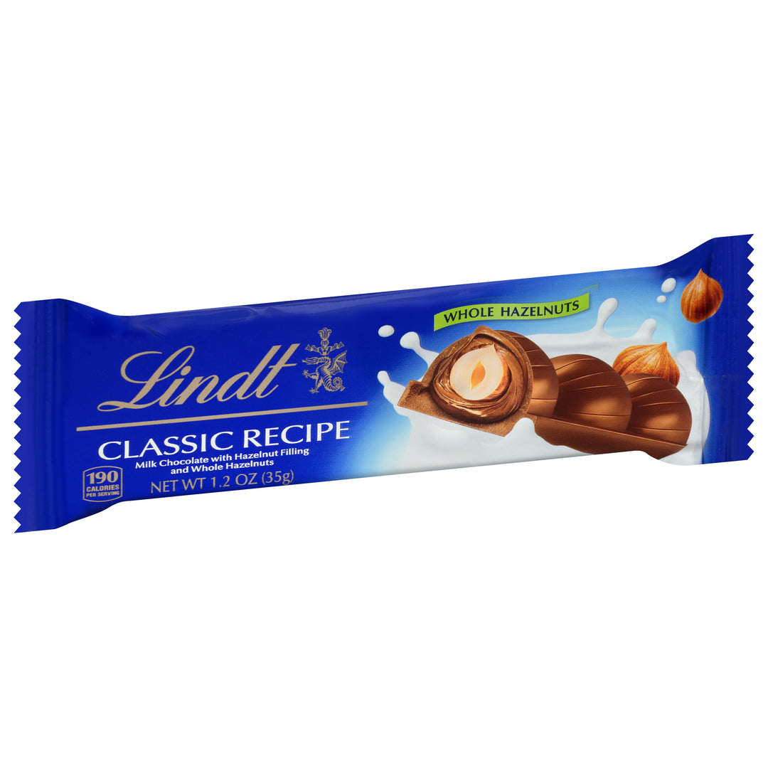 Lindt & Sprungli-Usa- Inc Classic Recipe Whole Hazelnut Bar-1.2 oz.-18/Case