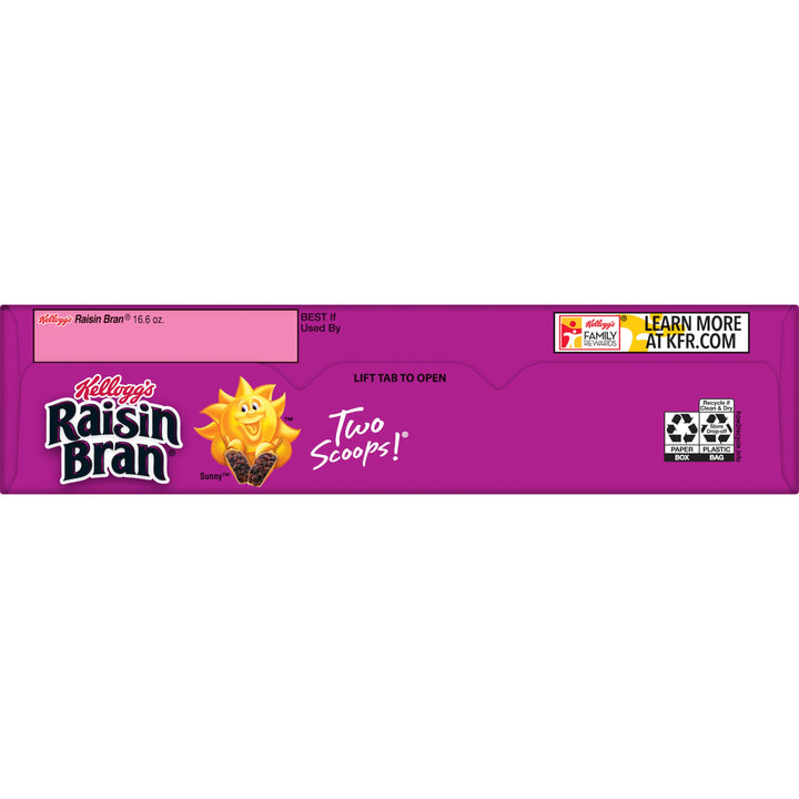 Kellogg's Raisin Bran Cereal-16.6 oz.-10/Case