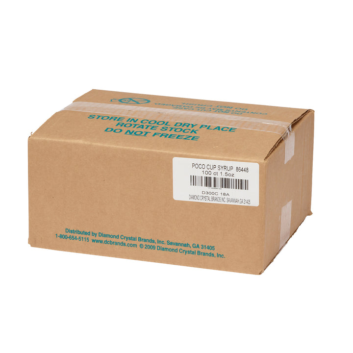 Poco Pac Syrup Cup Single Serve-1.5 oz.-100/Case