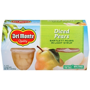 Del Monte In 100% Juice Diced Pear-16 oz.-6/Case