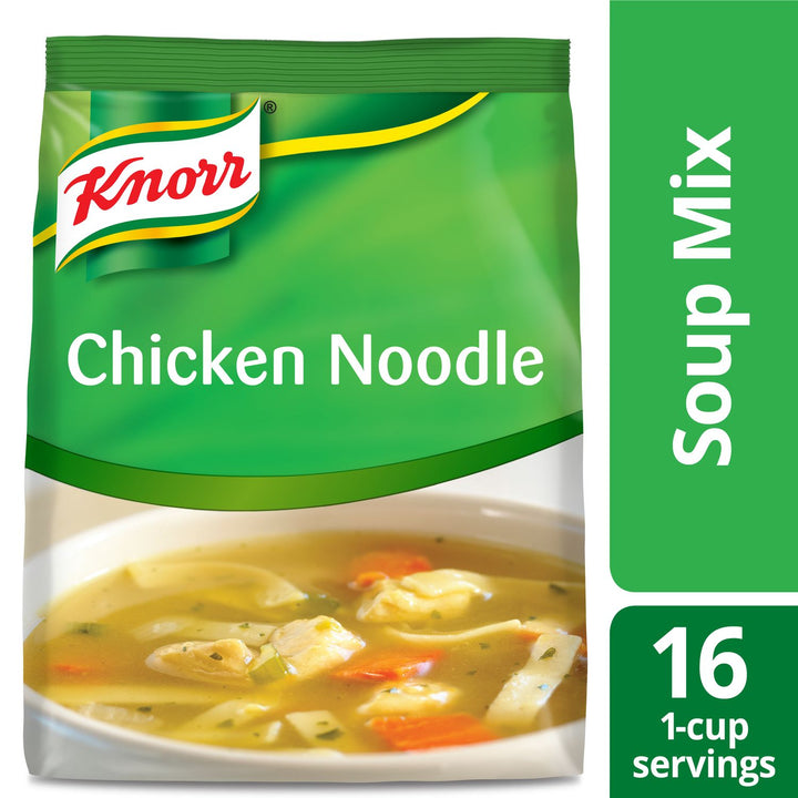 Knorr Soup Du Jour Chicken Noodle Mix-13.3 oz.-4/Case