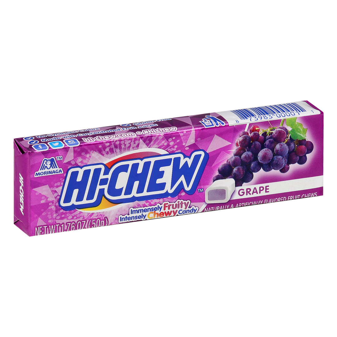 Hi-Chew Grape Master Case Stick-1.76 oz.-15/Box-12/Case